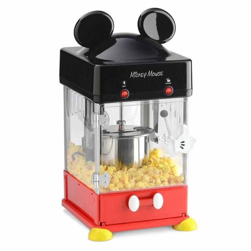 ディズニー ミッキーマウス ケトルスタイル ポップコーンメーカー Disney Mickey Kettle Style Popcorn Popper  DCM-250 家電 アルファエスパス