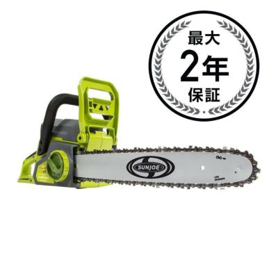 コードレスチェーンソー 充電式40ボルト Snow Joe iON16CS 40-volt Cordless Chain Saw, 16-Inch, 4-Amp 家電