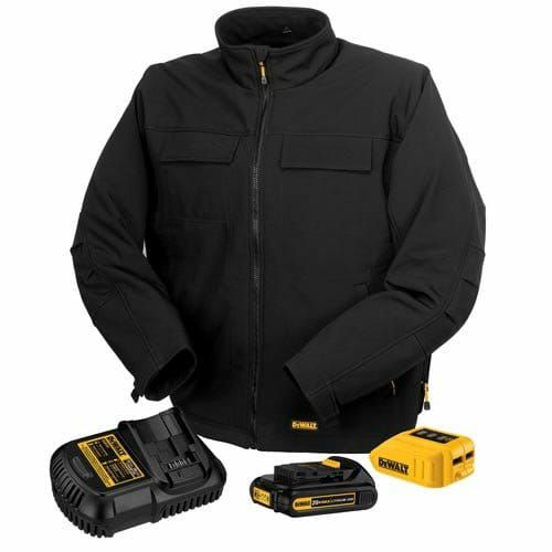 【送料無料】DEWALTヒートジャケットMサイズDEWALTDCHJ060C1-M20V/12VMAXBlackHeatedJacketKit,Medium