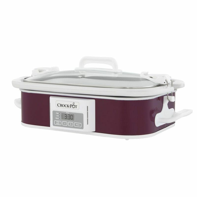 【送料無料】クロックポットスロークッカー約3L深紫CrockpotSCCPCCP350-CRSlowCooker,3.5quart,Plum