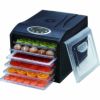 食品乾燥器ディハイドレーターIvationElectricCountertopFoodDehydratorwith6DryingRacks,DigitalTemperatureControlsandTimerwithAutomaticShutoff,EvenDryFrom95ºFTo158ºF