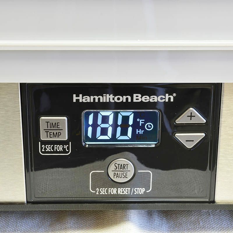 贅沢品 食品乾燥器 ディハイドレーター<br> Hamilton Beach 32100 Food Dehydrator, Gray 家電 