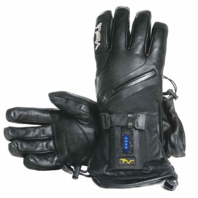 バイク用 バッテリー付 手袋 Volt Resistance Titan 7v Heated Leather Glove