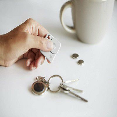 タイル スマホ連携 探し物発見器 探知機 2枚セット Tile Phone Finder Wallet Finder Item Finder【電池交換可能】