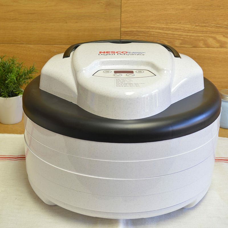 ネスコディハイドレーター食品乾燥器デジタルタイマー付ドライフルーツNescoFD-77DTDigitalFoodDehydrator,White