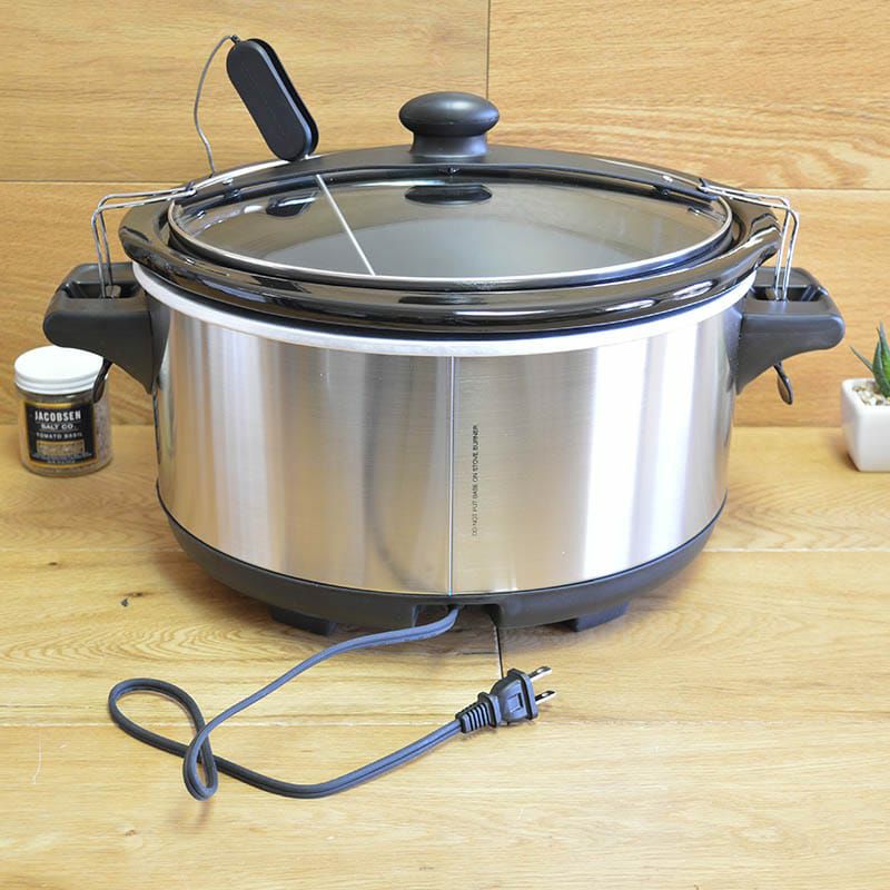 ハミルトンビーチスロークッカーグルメ鍋5.6LHamiltonBeachSet'nForgetProgrammableSlowCookerWithTemperatureProbe,6-Quart(33969A)