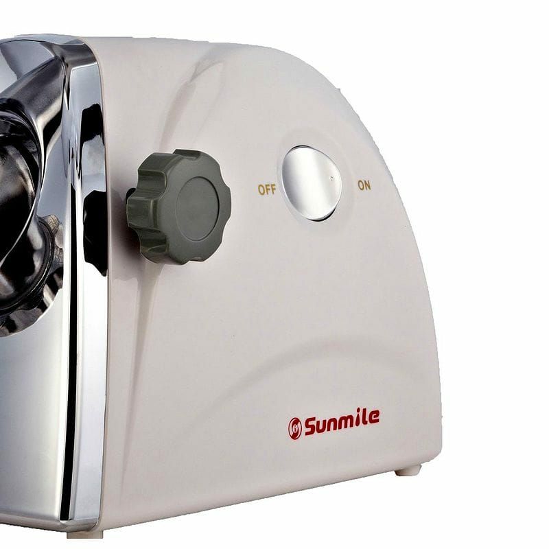 ミートグラインダー電動挽肉機ミンチSunmileSM-G31ETLElectricMeatGrinderMincer1HP800WStainlessSteelCuttingBlade,3StainlessSteelCuttingPlates,3TypesSausageStuffMakers