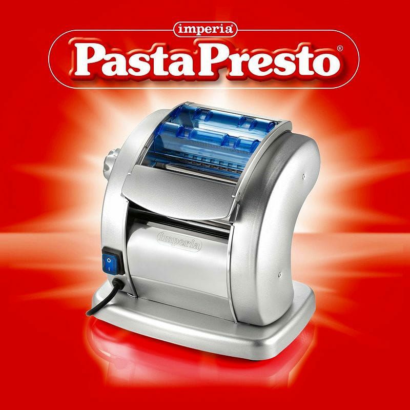 イタリア製電動パスタメーカーステンレスImperiaPastaPrestoElectricPastaMaker160