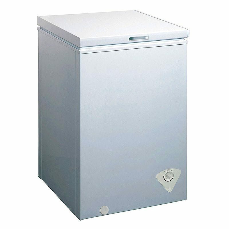 フリーザー冷凍庫99LmideaWHS-129C1SingleDoorChestFreezer,3.5CubicFeet,White