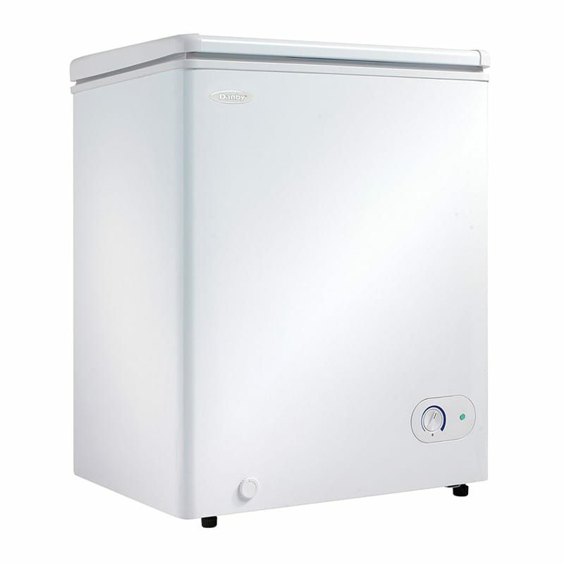 ダンビーフリーザー冷凍庫107LDanbyDCF038A1WDB1ChestFreezer,3.8CubicFeet