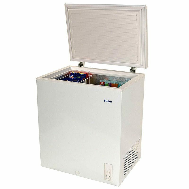 ハイアールフリーザー冷凍庫141LHaierHF50CM23NW5.0cu.ft.CapacityChestFreezer,White