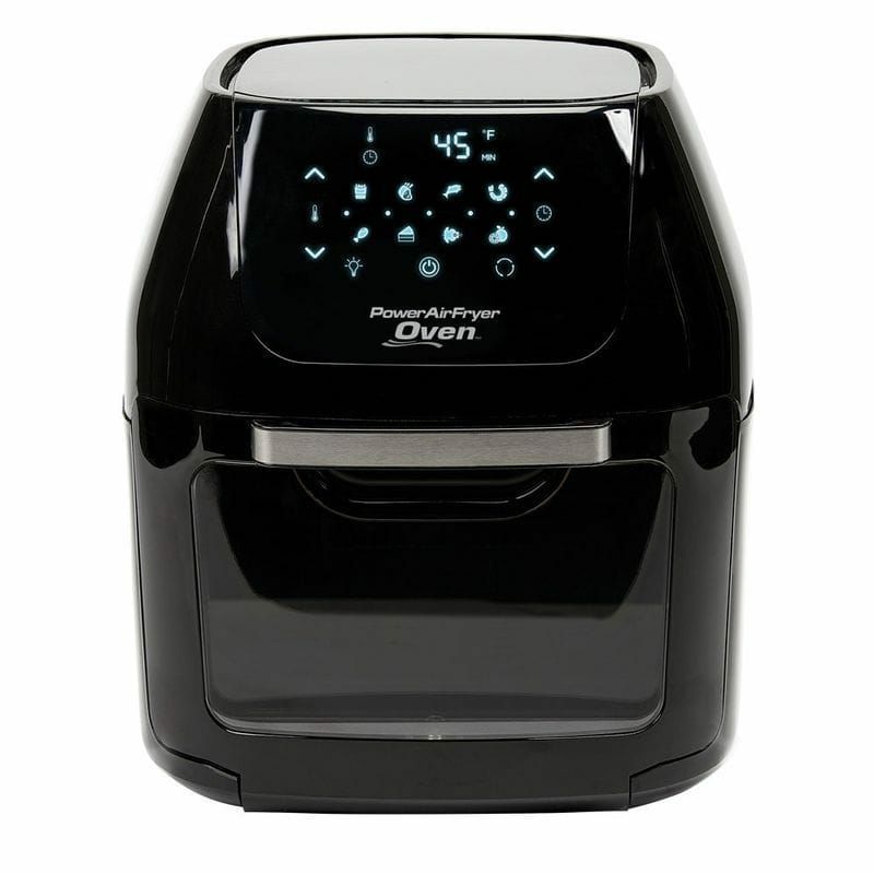 パワーノンフライヤー ディハイドレーター 食品乾燥機 ロティサリー チキン丸焼き 6 QT Power Air Fryer Oven Plus- 7  in 1 Cooking Features with Professional Dehydrator and Rotisserie 家電 |  アルファエスパス