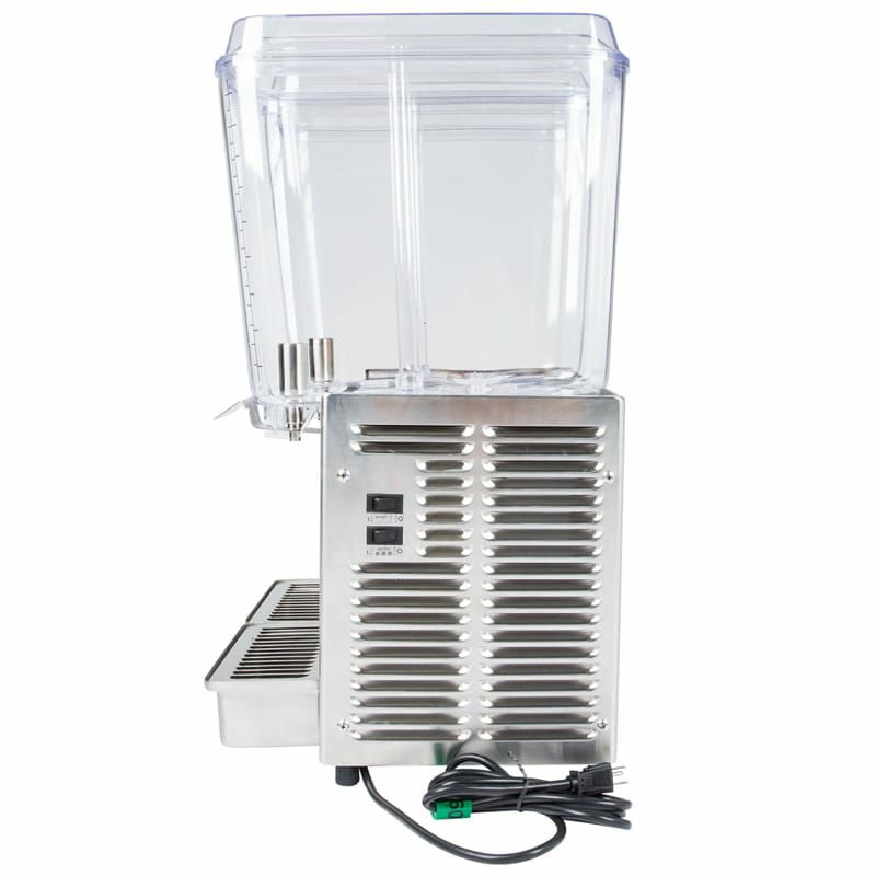 ダブルドリンクディスペンサー19L×2冷却機能ステンレスサーバーCrathcoD25-3Double5GallonBowlStainlessSteelRefrigeratedBeverageDispenser