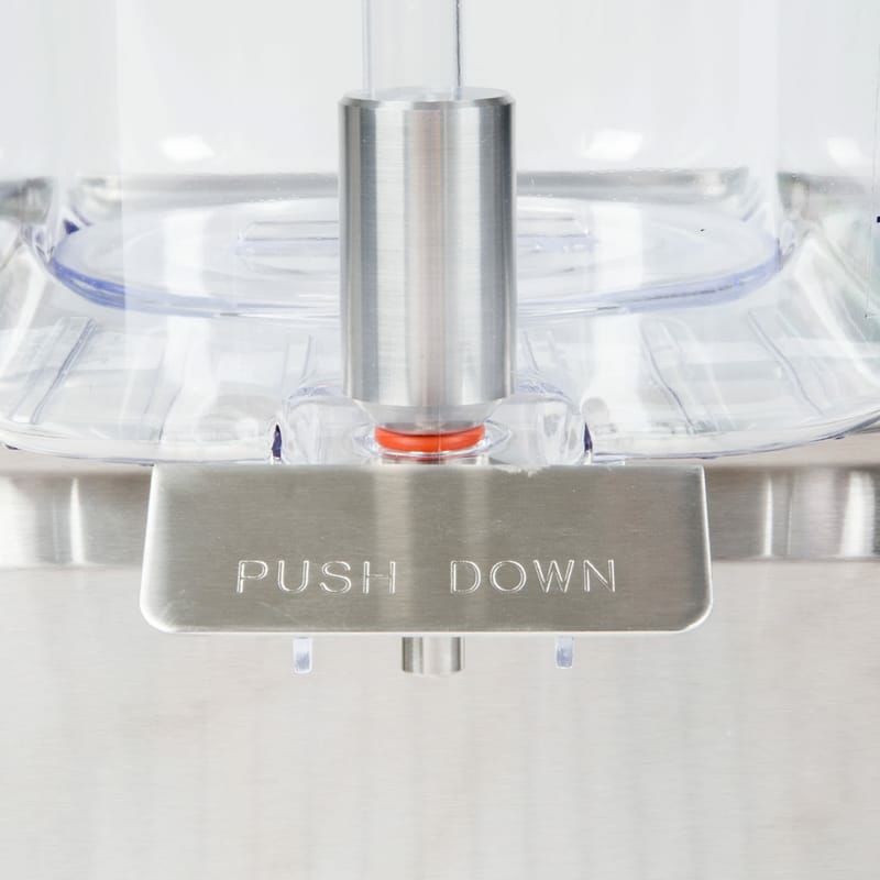 ダブルドリンクディスペンサー19L×2冷却機能ステンレスサーバーCrathcoD25-3Double5GallonBowlStainlessSteelRefrigeratedBeverageDispenser