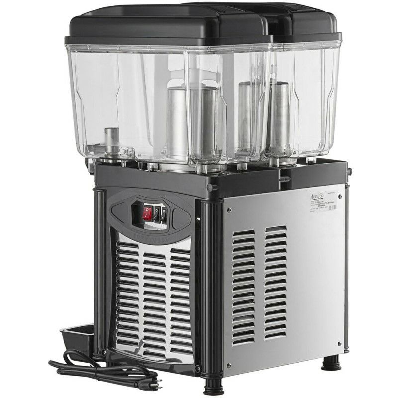 ダブルドリンクディスペンサー11L×2冷却機能温度調節可能サーバーAvantcoRBD32Double3GallonBowlRefrigeratedBeverageDispenser