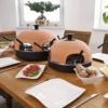 ドーム型ミニピザ用ピザオーブン4人向けテラコッタPizzarette–“TheWorld’sFunnestPizzaOven”–4PersonModel