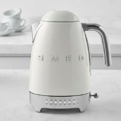 スメッグ 電気ケトル 温度計付 温度調節可能 レトロスタイル Smeg KLF04 50's Retro Style Variable Temperature Kettle 家電