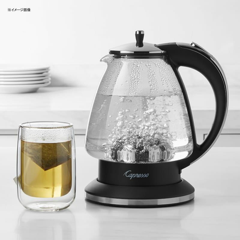 カプレッソガラス電気ケトル1.4LCapressoH2OElectricGlassKettle#240.03家電