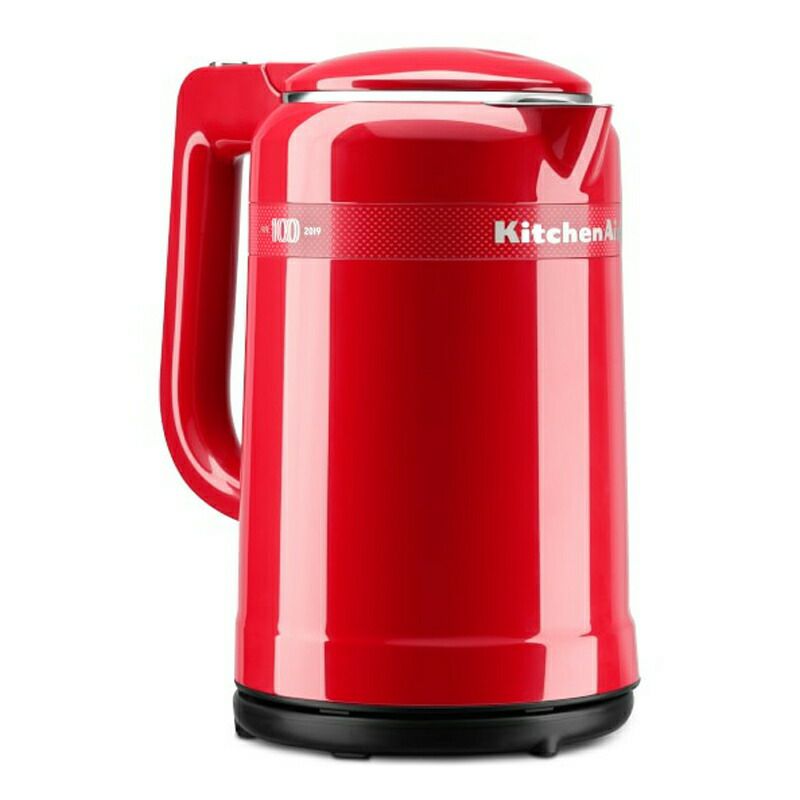 電気ケトル100周年限定デザイン1.5Lキッチンエイドレッド赤KitchenAidKEK1565QHSD100YearLimitedEditionQueenofHeartsElectricKettle,PassionRed家電