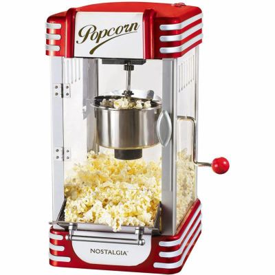 【新品未使用】ポップコーンメーカー レトロスタイル ノスタルジックなポップコーンメーカー レトロ ポップコーン