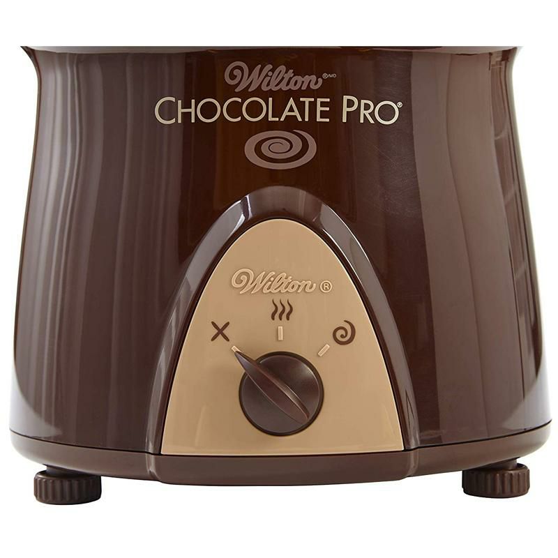 チョコレートファウンテン3段高さ40cmウェディング誕生日パーティーWiltonChocolateProChocolateFountain-ChocolateFondueFountain,4lb.Capacity家電