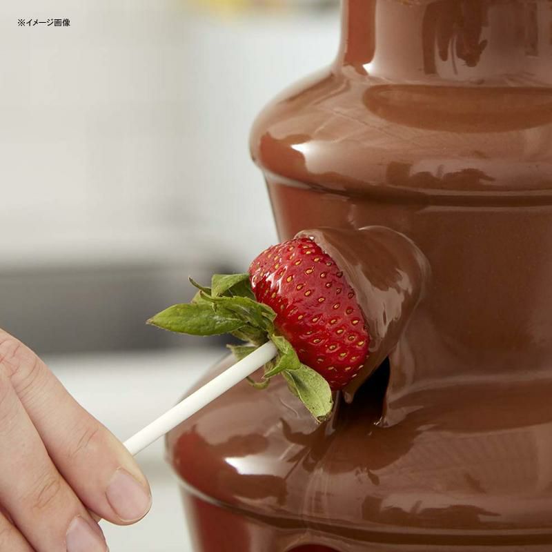 チョコレートファウンテン3段高さ40cmウェディング誕生日パーティーWiltonChocolateProChocolateFountain-ChocolateFondueFountain,4lb.Capacity家電