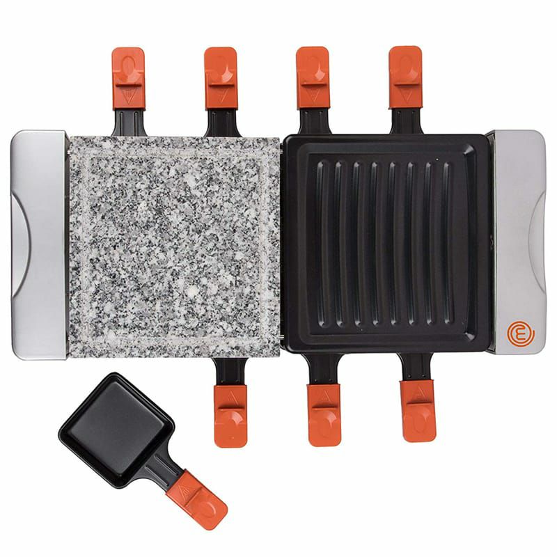 ラクレットグリル オーブン ハミルトンビーチ 波型 フラット 同時調理