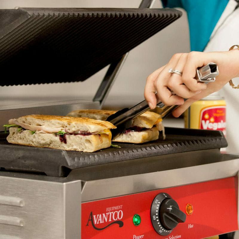 Commercial panini cheap grill