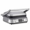 クイジナートグリルパニーニプレスグリドルデジタルタイマー温度調節可能CuisinartGR-5BSeriesGriddlerFive家電