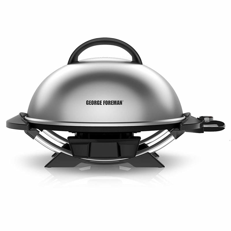 ジョージフォアマンインドアアウトドア電気グリルGeorgeForeman15-ServingIndoor/OutdoorElectricGrill,Silver,GFO240S家電