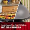 ジョージフォアマンインドアアウトドア電気グリルGeorgeForeman15-ServingIndoor/OutdoorElectricGrill,Silver,GFO240S家電