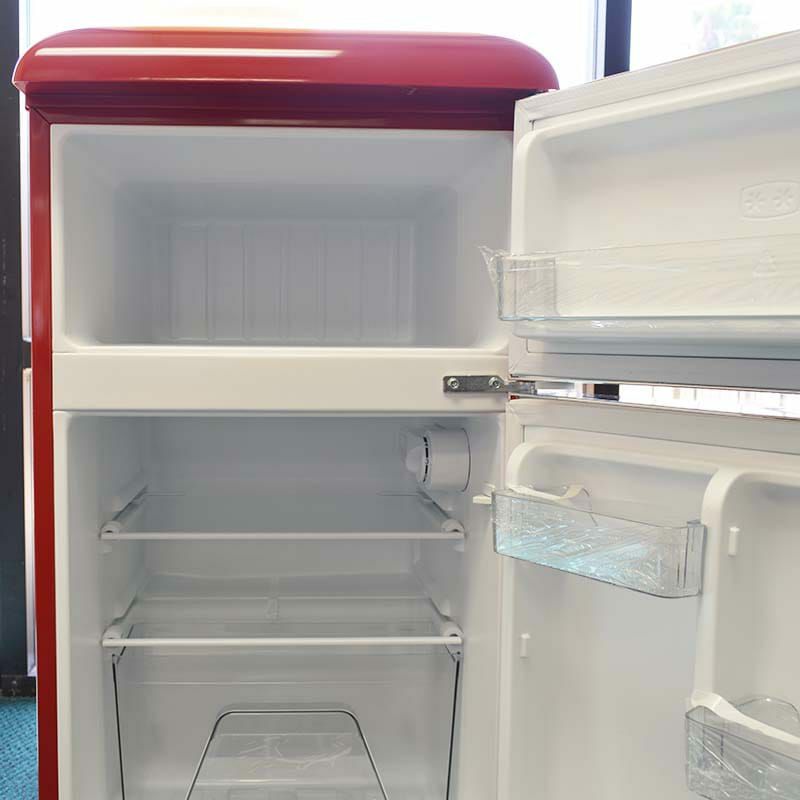 レトロ冷凍庫付冷蔵庫Galanz3.1cuftRetroMiniFridge