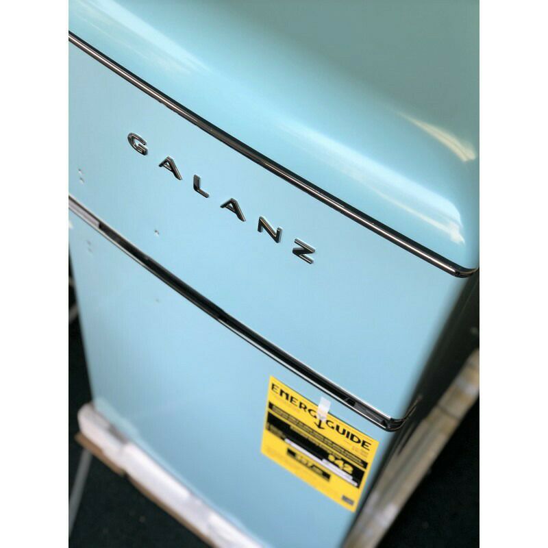 冷蔵庫レトロ冷凍庫付Galanz3.1cuftRetroMiniFridge家電