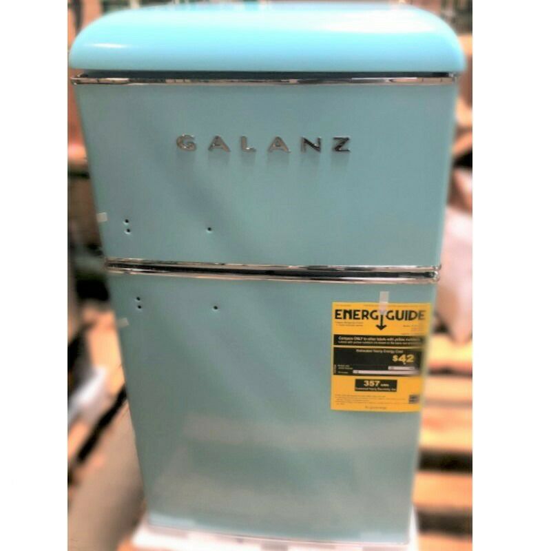 冷蔵庫 冷凍庫 88L 2ドア レトロ Galanz 3.1 cu ft Retro Mini Fridge 家電【代引不可】 | アルファエスパス