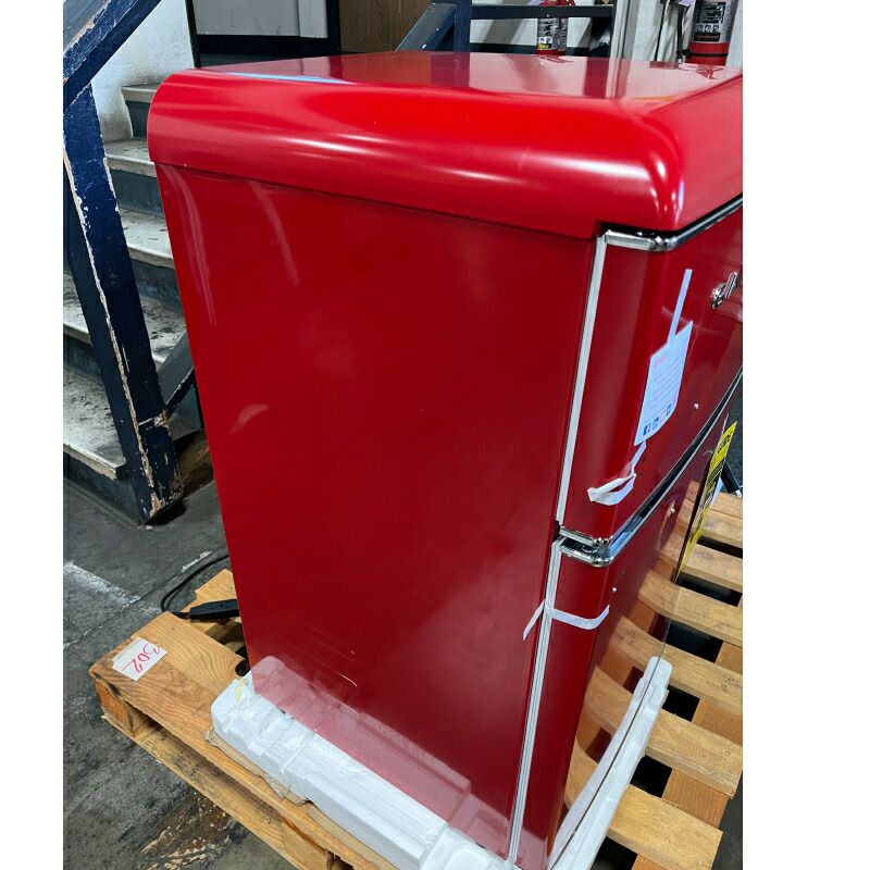 冷蔵庫冷凍庫88L2ドアレトロGalanz3.1cuftRetroMiniFridge家電【代引不可】