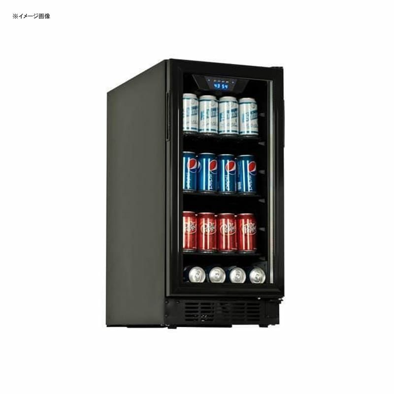 ビルトイン冷蔵庫最大80缶カウンター下ブラックKoldfrontBBR900BL80Can15InchWideBuilt-InBeverageCooler-Black