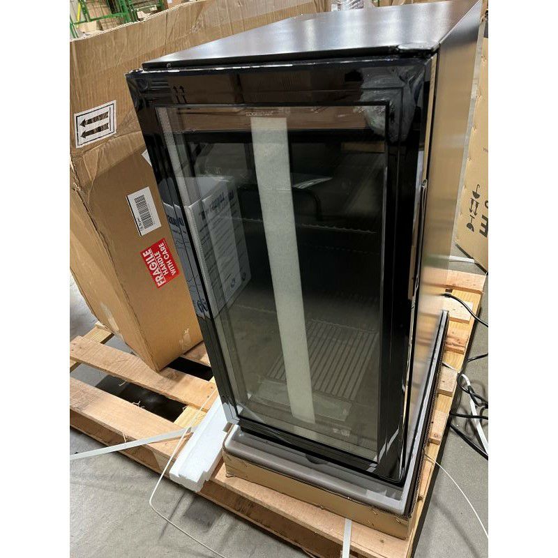 ビルトイン冷蔵庫アンダーカウンター最大80缶カウンター下ガラスドアブラック幅38cmEdgeStarBBR901BL80CanBuilt-InBeverageCooler-Black【代引不可】家電