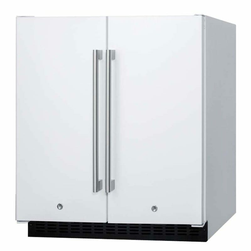 アンダーカウンタービルトイン冷蔵庫冷凍庫153LSummit29.5-inch5.4cu.ft.ConvertibleUndercounterRefrigeratorwithFreezer家電