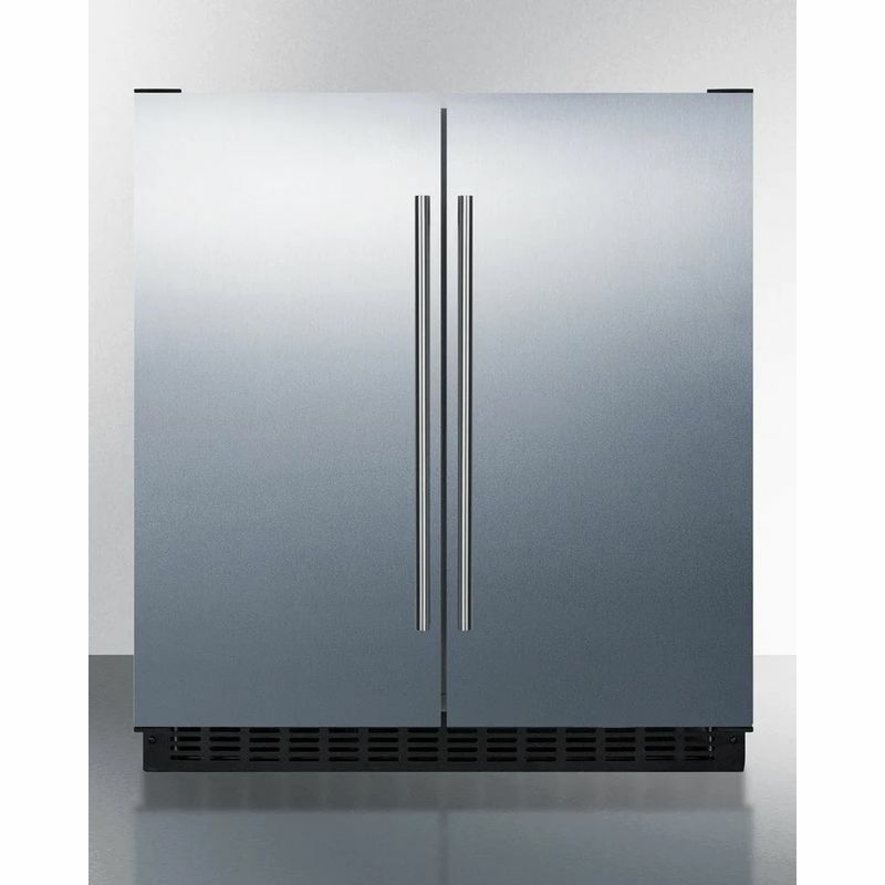 アンダーカウンタービルトイン冷蔵庫冷凍庫幅75cm153LSummit29.5-inch5.4cu.ft.UndercounterRefrigeratorwithFreezerFFRF3075W【代引不可】家電