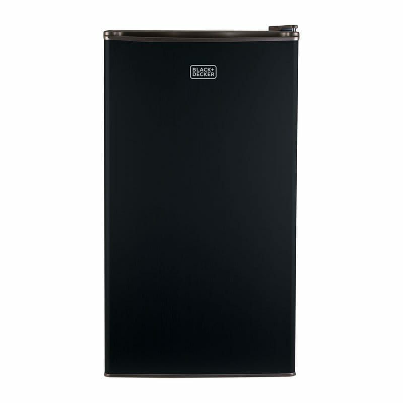 ブラック・アンド・デッカーコンパクト冷蔵庫冷凍庫付91LBlack+Decker3.2cu.ft.CompactRefrigeratorwithFreezerBCRK32B家電