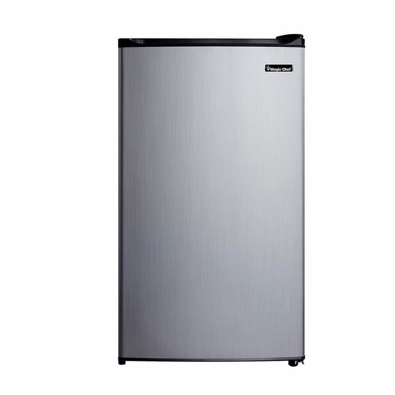 コンパクト冷蔵庫冷凍庫付99LステンレスMagicChef3.5cu.ft.CompactRefrigeratorwithFreezerMCBR350S2家電