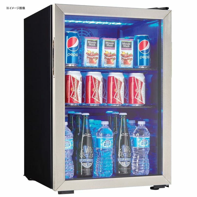 ダンビー冷蔵庫74LガラスドアDanby2.6cu.ft.BeverageCenterDBC026A1BSSDB家電