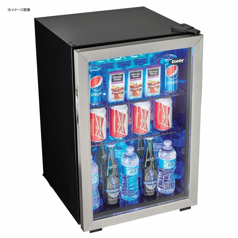 ダンビー冷蔵庫74LガラスドアDanby2.6cu.ft.BeverageCenterDBC026A1BSSDB家電