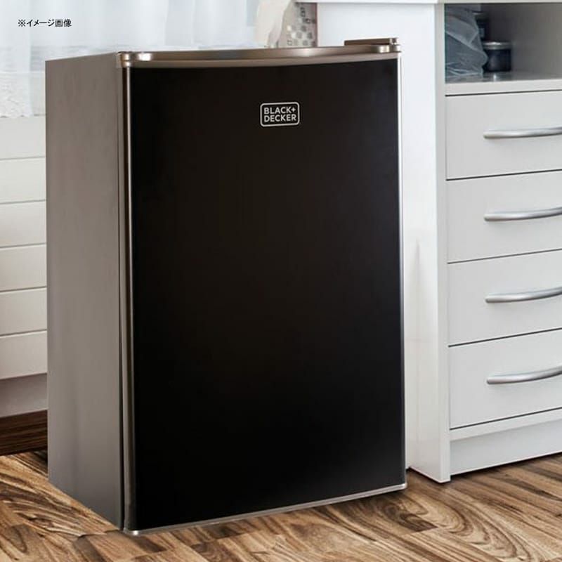 ブラック・アンド・デッカーコンパクト冷蔵庫冷凍庫付71LBlack+Decker2.5cu.ft.CompactRefrigeratorwithFreezer家電