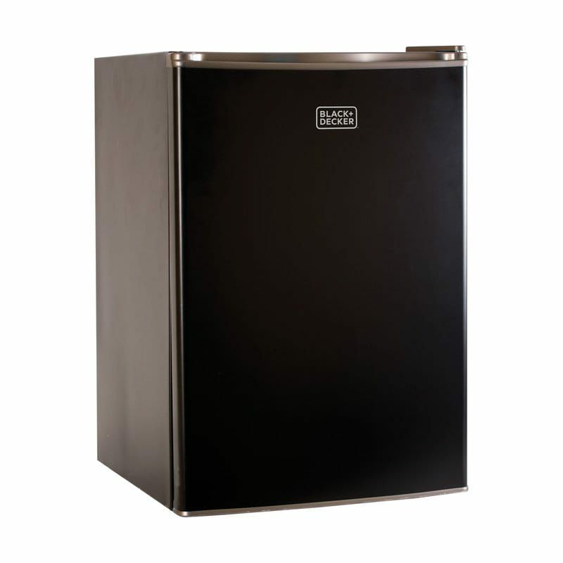 ブラック・アンド・デッカーコンパクト冷蔵庫冷凍庫付71LBlack+Decker2.5cu.ft.CompactRefrigeratorwithFreezer家電