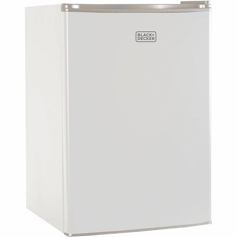冷蔵庫 冷凍庫付 ブラック・アンド・デッカー コンパクト 71L 黒 Black