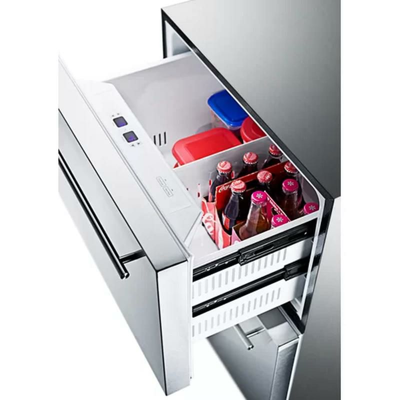 冷蔵庫ビルトインアンダーカウンターガラスドア棚3段35缶ワイン5本ステンレスVikingProfessionalSeriesVBUI5150G家電