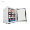 冷蔵庫90缶ワイヤーラック3段ステンレス鍵付きホワイトWhynterBR-091WS,90CanCapacityStainlessSteelBeverageRefrigeratorwithLock,White家電