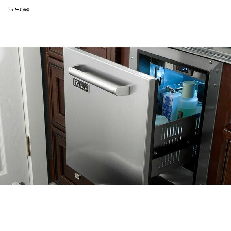 冷蔵庫ビルトイン２段引き出し式ステンレスPerlickHP15RS35家電