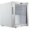 冷蔵庫最大62缶鍵付きガラスドアステンレスWhynterBR-062WS,62CanCapacityStainlessSteelBeverageRefrigeratorwithLock,White家電